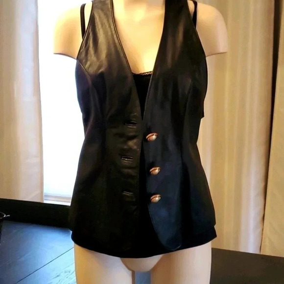 Danier Tops - Danier leather  vest size S